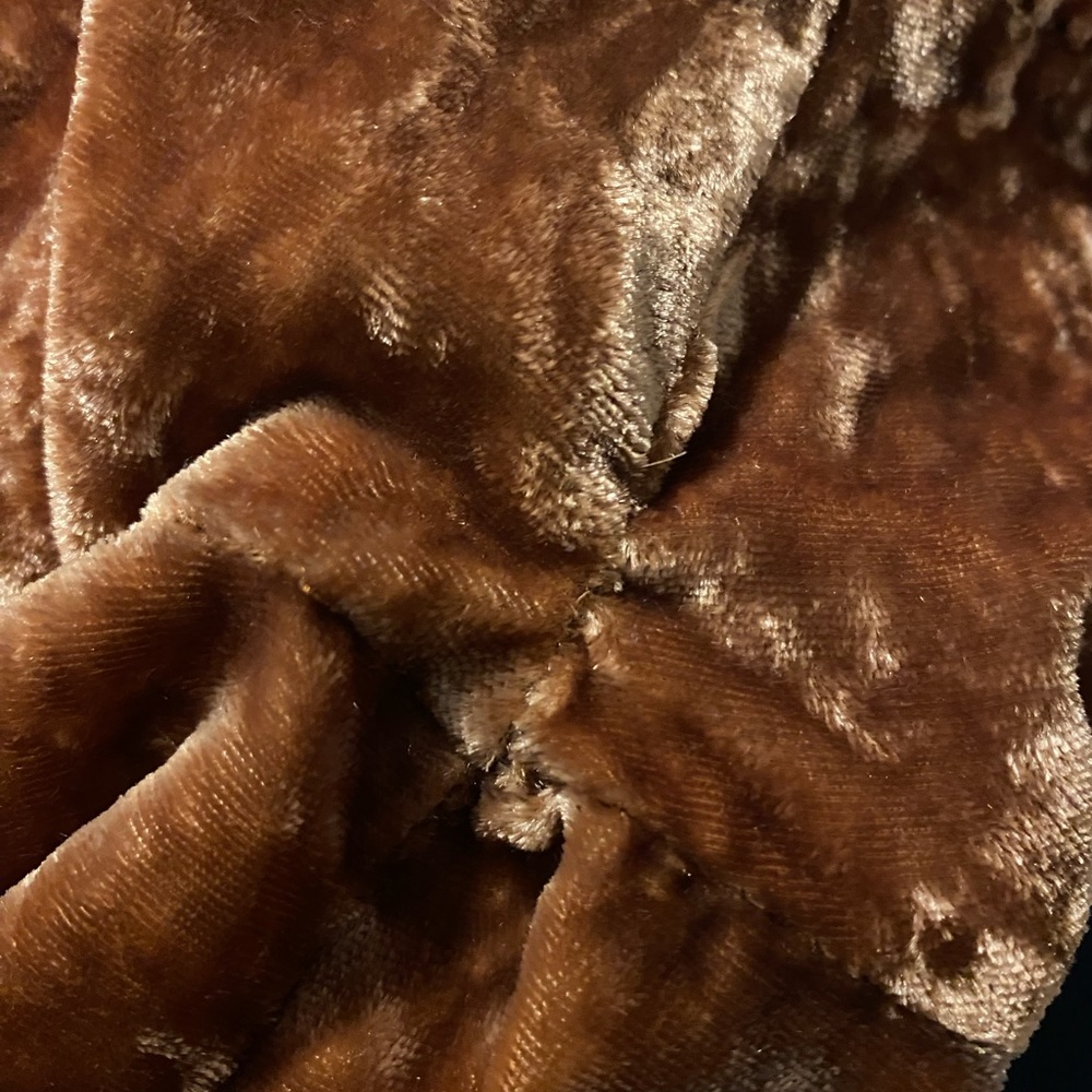 Madewell Velvet Button Front Flutter Sleeve Blouse - image 6